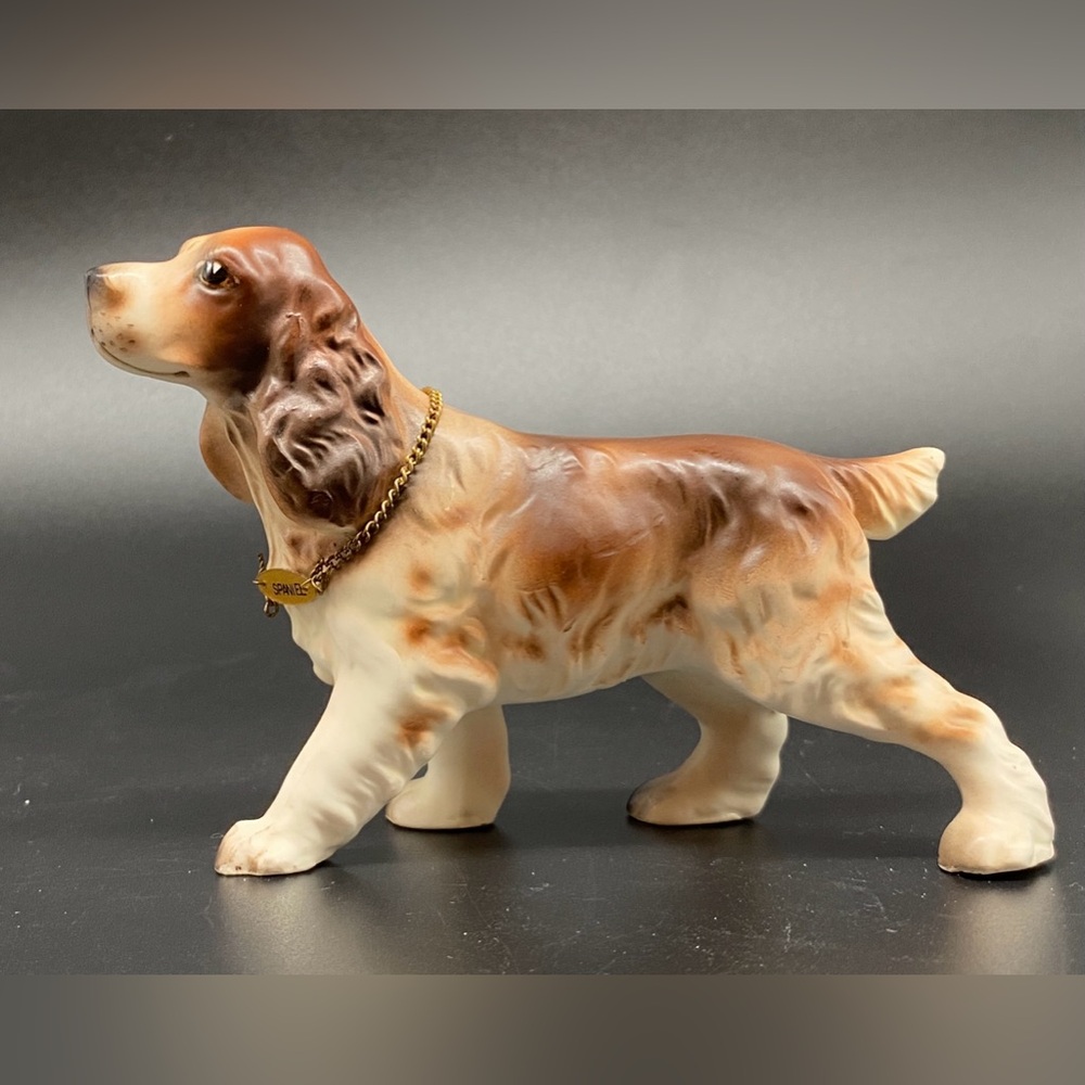 Vintage Cocker Spaniel Figurine - Japan - 1950s